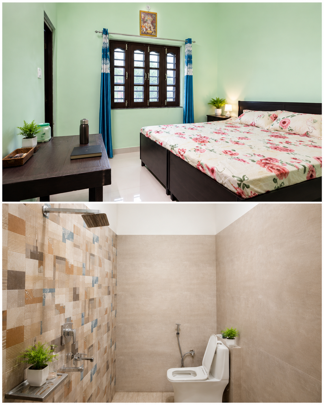 Bedroom 2 styled