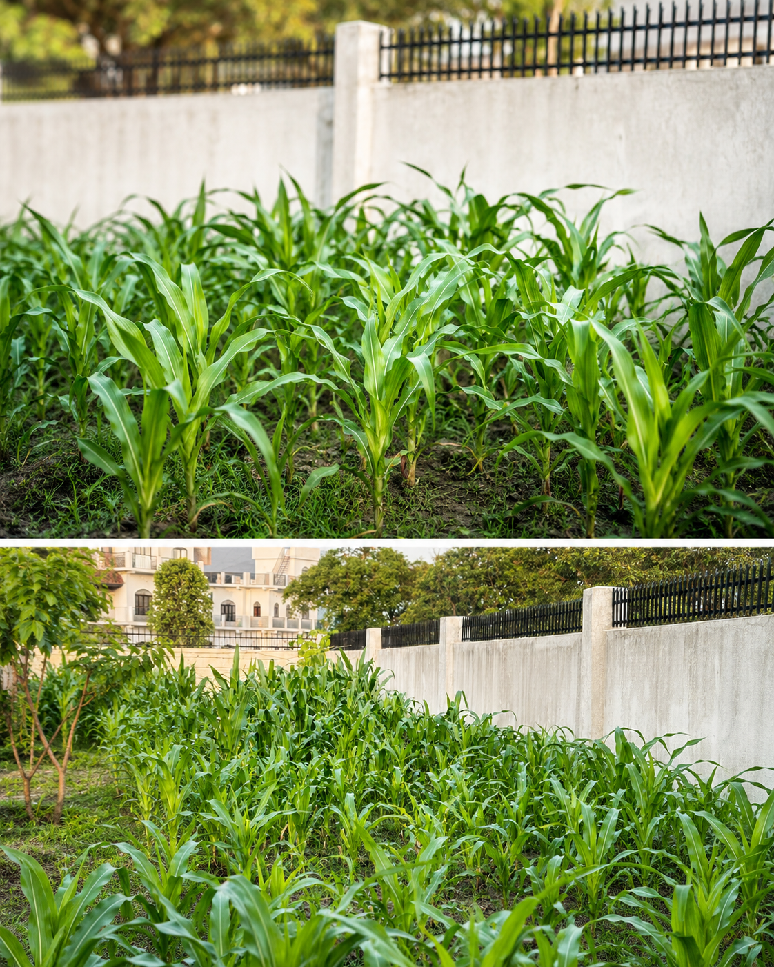 Corn field beds at RBS Farm Stay